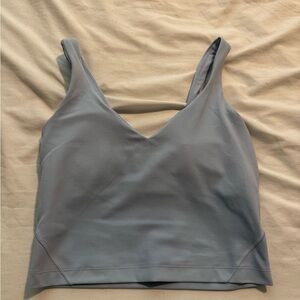 Women's light blue lululemon align tank